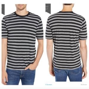 FRAME Striped T-Shirt Sz M